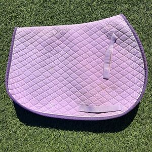 Tuffrider Purple AP Saddle Pad